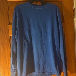 Men's AE L Blue Long Sleeve Shirt